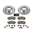 thumbnail image 3 of PowerStop Front Z36 Truck & Tow Carbon-Fiber Ceramic Brake Pad and Drilled and Slotted Rotor Kit Fits: DODGE MERCEDES-BENZ Select Models K6234-36, 3 of 9