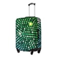 thumbnail image 2 of Daiia Green Disco Lights Luggage Cover, Thickened Washable Travel Luggage Covers, Elastic Unique Baggage Covers for 18-20 inch Luggage-X-Large, 2 of 9