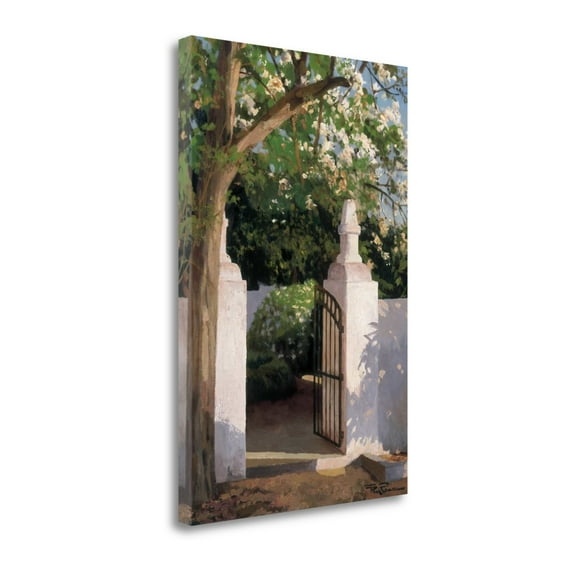 Tangletown Art, 24 x 16 "Acacia " by Poch Romeu, Gallery Wrap Canvas Art printed