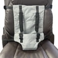 thumbnail image 2 of Asiento con arnés de viaje, trona portátil de tela para bebé, saco para asiento de trona de viaje, asiento portátil para bebé con arnés de seguridad, 2 of 5