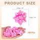 thumbnail image 2 of Uxcell 100Pcs Mini Moños de Estrella para Regalos, Pequeños Moños Autoadhesivos de Película Arcoíris para Regalos Navideños Rosa, 2 of 6