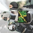 thumbnail image 3 of Uorisanigo ATV Tank Bag - Jamaica Flag Motorcycle Saddlebags - Waterproof Snowmobiles ATV Tank Top Saddle Bag Waterproof for Yamaha Suzuki Kawasaki Harley, 3 of 7