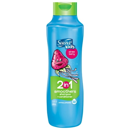 Suave Kids 2 in 1 Shampoo and Conditioner Strawberry Smoothers 22.5oz