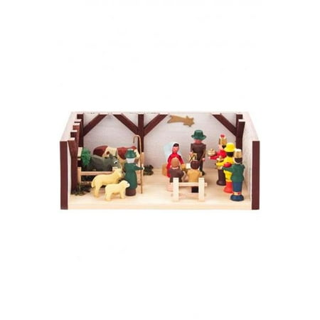 Alexander Taron 030-009 Dregeno Matchbox - Nativity with The Three Wise Men & Shepherds