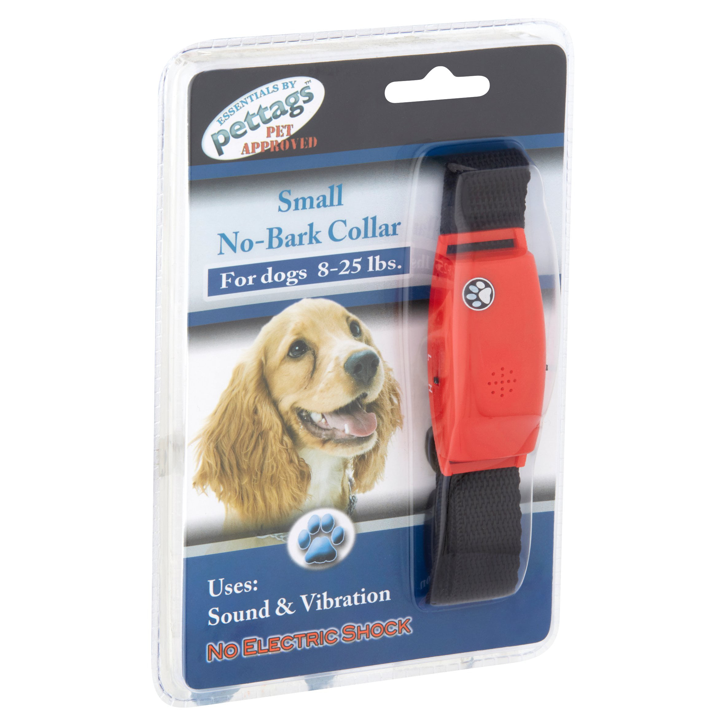 Pettags Small No-Bark Collar for Dogs 8-25 lbs - Walmart.com