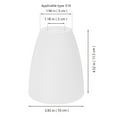 thumbnail image 2 of Small Lamp Shades,3Pcs Lamp Shade Floor Lamp Shade Plastic Lamp Cover Decorative Lampshade Replacement, 2 of 6