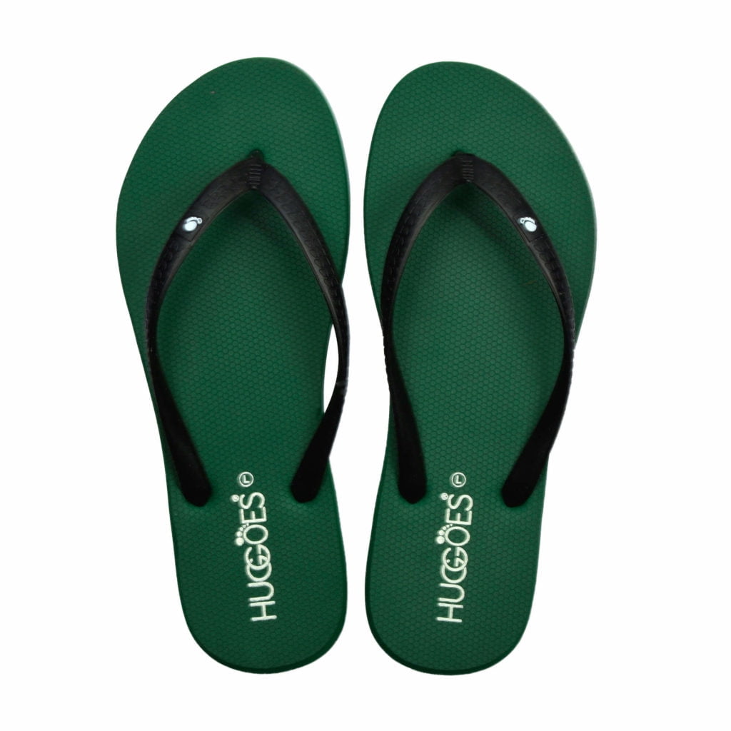 olive flip flops womens