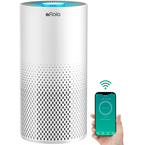 Purificador de aire Afloia KILOPLUS para habitación grande de 100 m² con WiFi Alexa