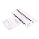 thumbnail image 3 of Etiquetas Engomadas Del Teclado, Etiquetas Engomadas Del Teclado De La PC Patrón Transparente Hermoso Proceso Esmerilado Universal Para Teclados Mecánicos ANGGREK Otros, 3 of 8