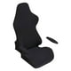 thumbnail image 1 of Funda elástica para silla gaming, ergonómica, universal, de poliéster, lisa, suave y lavable. negro, 1 of 8