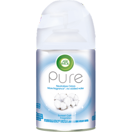 Air Wick Pure Freshmatic Automatic Spray Refill, 6.17 oz, Sunset Cotton, Air Freshener
