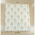thumbnail image 5 of Chezmoi Collection Alyssa 3-Piece Boho Floral Comforter Set, Full, Floral Medallion Multicolor Blue Green Red Yellow White Printed Microfiber Lightweight Bedding Set, 5 of 9