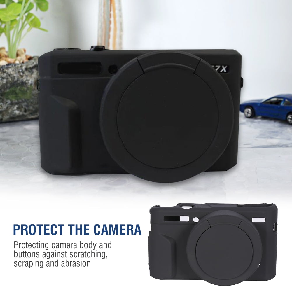 G7X Mark II Housse de Protection pour Cage de cam/éra en Silicone Souple et l/éger pour Canon G7XII