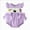 D172-Purple, variant on 12-18 Months Newborn Baby Girl Halloween Outfit Bubble Romper Short Sleeve Jumpsuit Infant Cute Clothes Purple