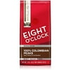 Eight Oclock Coffee 100% Colombian Peaks & Arabica, Medium Roast, Whole Bean, Kosher Certified, 11 Oz, Pack Of 6