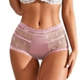 thumbnail image 1 of Women's Panties Seamless Lace Bikini Underwear with Half Back Coverage for Daily Comfort and Smooth, 1 of 5