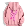 thumbnail image 6 of Shadoumai Womens Zip Up Hoodie Cancer Awareness Pullover Long Sleeve Casual Athletic Sweatshirt With Pocket Drawstring Fall Winter Jackets, 6 of 6