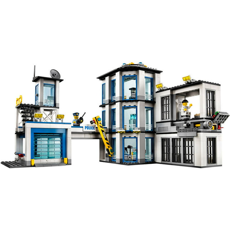 orientering lugt Udsøgt LEGO City Police Station 60141 Building Set (894 Pieces) - Walmart.com