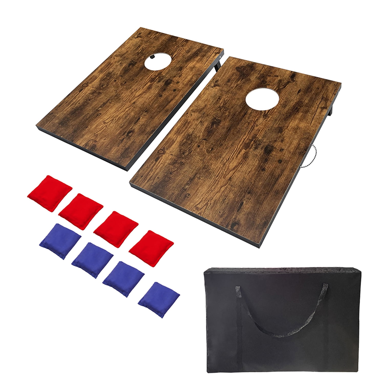 Cometoss Cornhole Outdoor Game,Yard GamesIncludes 2 MDF Wood Boards 35