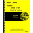 thumbnail image 1 of John Deere 4310A Beet Harvester Service Manual, 1 of 1