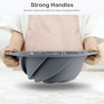 thumbnail image 5 of ACDANC Silicone Novelty Cake Pan,Pound Cake Baking Pan Non-Stick Pan,Fluted Cake Pan with Heavy Grade Steel Frame and Handles for Baking Cake,Bundt Cake,Birthday,Party, 5 of 7