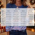 thumbnail image 4 of KICILVS Womens Christmas Tops Glowing Tree Print Long Sleeve Crew Neck T Shirt Casual Holiday Blouse for Christmas Day Outfits, 4 of 8
