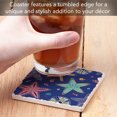 thumbnail image 4 of Thirstystone Starfish On Blue Single Tumbled Tile Coaster Create Your Own Set, 4 of 7