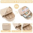 thumbnail image 3 of Mochila Bluboon de Pana para Niñas, Set Infantil 31x16x42 cm, 3 of 8