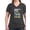 Charcoal, variant on CafePress - G.I. Joe Snake Eyes Saving Women's V Neck T Shirt - Women's V-Neck Dark T-Shirt