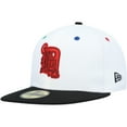 thumbnail image 3 of Men's New Era White/Black Detroit Tigers 2005 MLB All-Star Game Primary Eye 59FIFTY Fitted Hat, 3 of 6