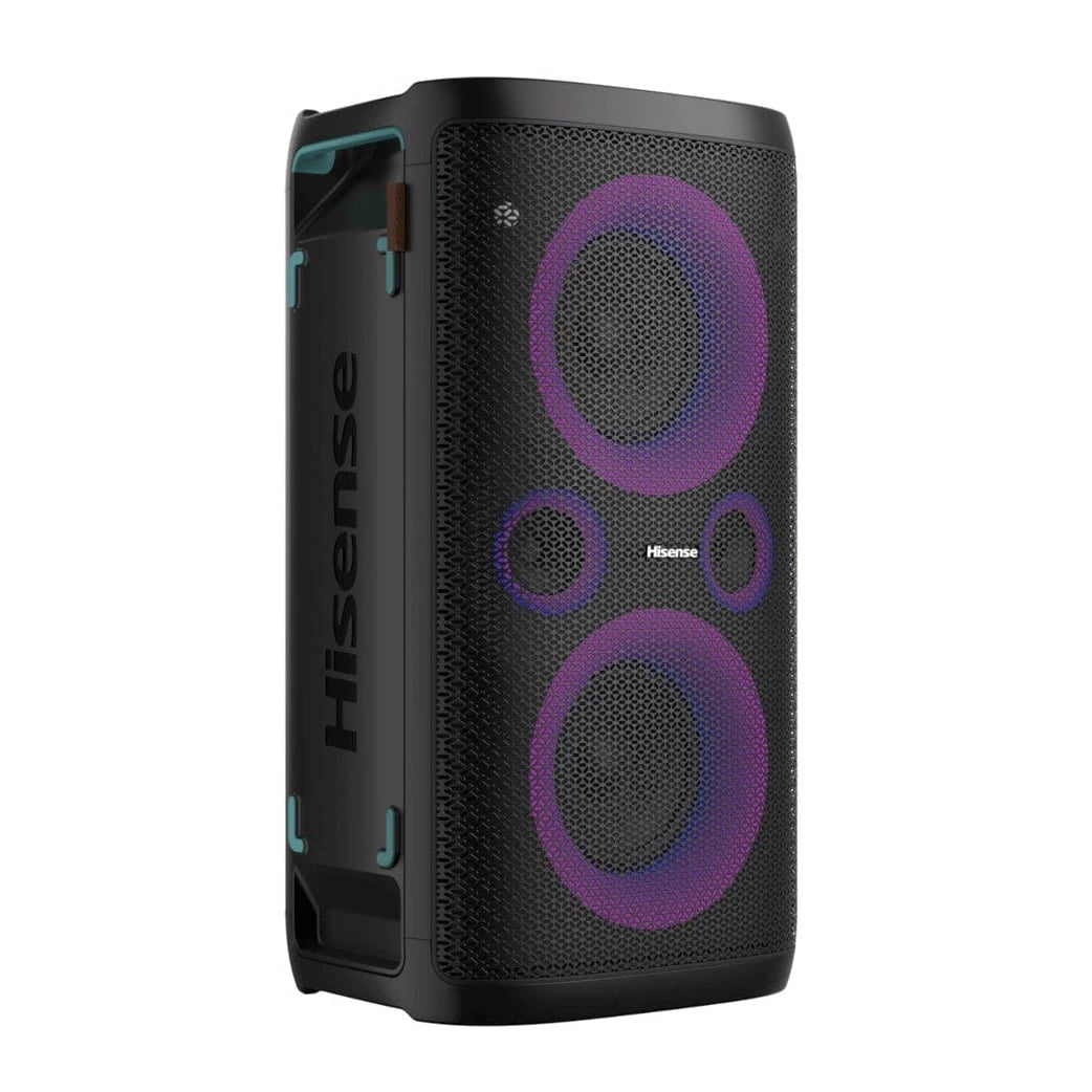 Hisense HP100 300 Watt Portable Party Speaker, Black