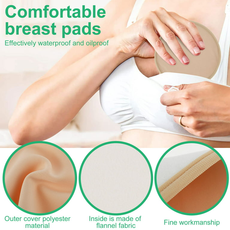 Castor Oil Breast Pads Machine Washable Washable Breast Castor Oil Pack  Castor Oil Compress Pack for Women Sleeping Daily Use - AliExpress