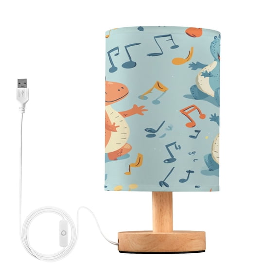 BZSMCE Lamp Modern Cute Dinosaur Creative Patter Night Light