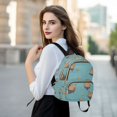 thumbnail image 6 of FORMRS Mini Backpack Purse for Women Travel Daypack Casual Shoulder Bag, Cartoon Capybaras, 6 of 7