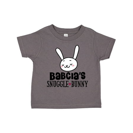 

Inktastic Babcia Snuggle Bunny Easter Gift Gift Toddler Boy or Toddler Girl T-Shirt