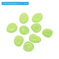 thumbnail image 2 of Uxcell 200Pack Glow Rocks 8-11mm Decoration Pebbles Luminous Stones Decor Green, 2 of 6