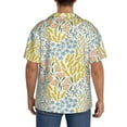 thumbnail image 5 of Xecao offers the Boho for Men's Casual Short-sleeved Shirt, a button-up collared shirt with a pocket, perfect for beach vacations and yacht travel in the XX-Large size., 5 of 7