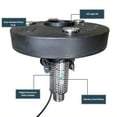 thumbnail image 3 of 3/4 HP Typhoon Floating Display Aerator and De-Icer | Pond Lake| No Assembly Required | 50,000GPH Outdoor Fountain | 200ft Power Cord, 3 of 5