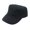 Black, variant on ruhuadgb Unisex Hat Solid Color Adjustable Men Women Sweat-absorbing Curved Brim Sun Hat for Sports