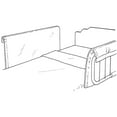 thumbnail image 2 of Skil-Care Half-Size Vinyl Bed Rail Pads (Pair), 36” L x 14” W x 1” D – Bed Pads for Elderly Adults Safety, Padded Hospital Rail Covers, Easy-to-Clean Vinyl, 401090, 2 of 4