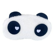 Panda Sleep Masks Eye Mask Eyeshade Sleeping Eyepatch Blindfold Panda Cover Nap Velvet Travel