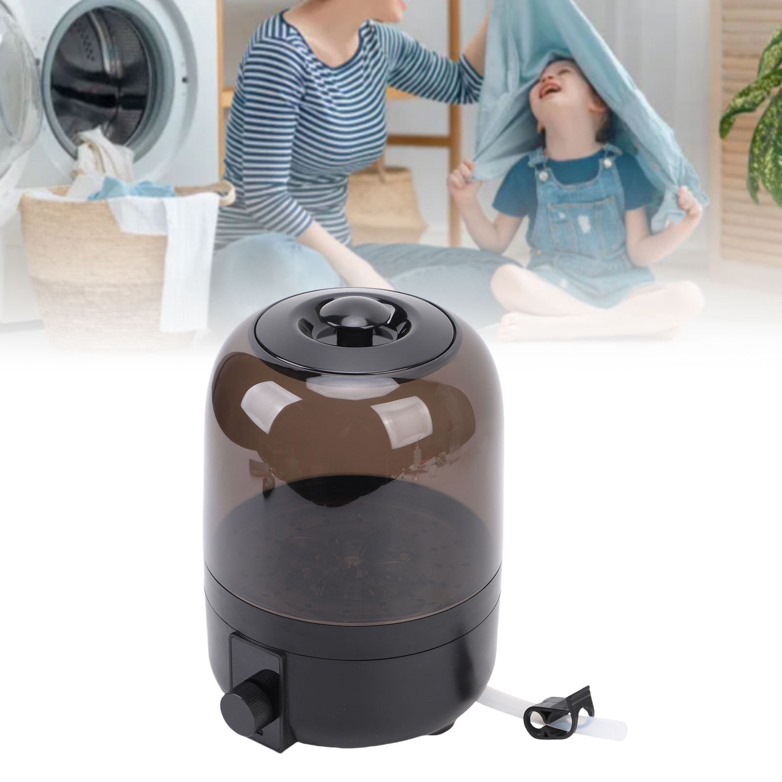 Portable Washing Machine ,Rechargeable Laundry Washer Travel Washer for RVs Campers Hygienic Washing Delicates Baby Clothes
