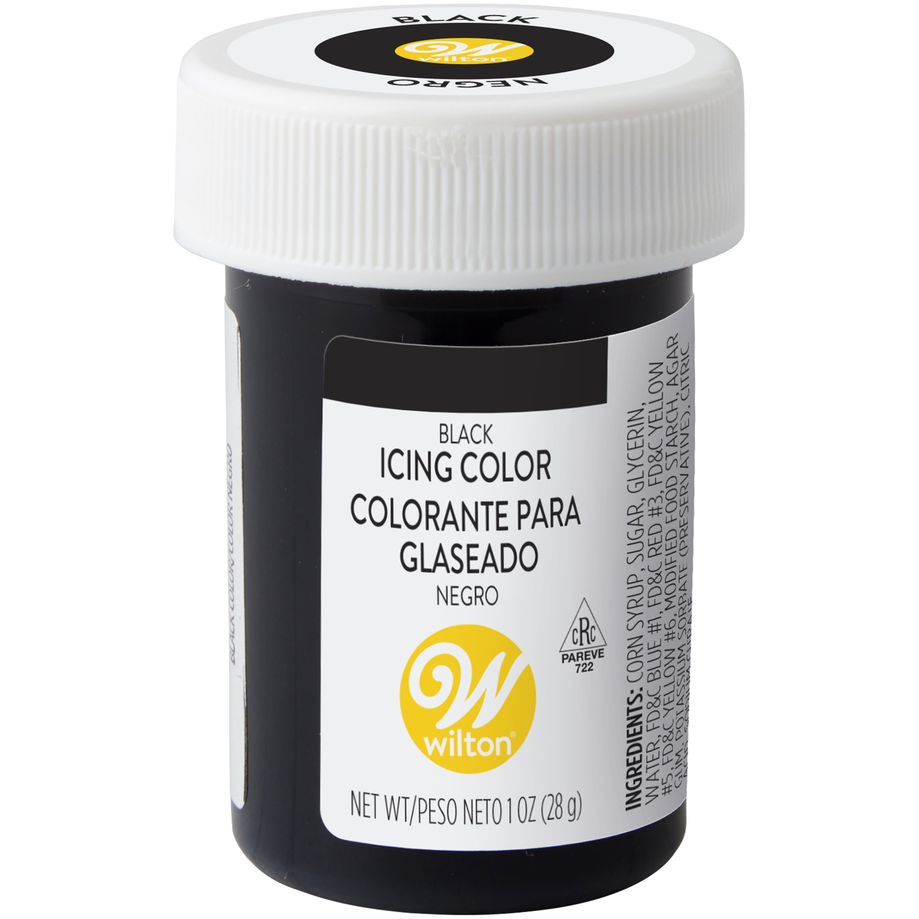 Wilton Black Gel Food Coloring 1 Oz Walmart Com Walmart Com