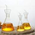 Olive Oil Dispenser Oil Bottle Glass Bottle with Drip Bottle Spout