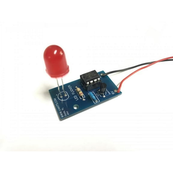 LED Flickering Flame - 3mm Blue Kit