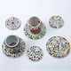 thumbnail image 3 of 200 piezas de mosaicos cuadrados de plástico coloridos para manualidades, bisutería y manualidades., 3 of 7