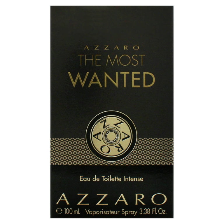 Azzaro The Most Wanted Intense EDT Spray, 3.38 oz, Bergamot
