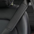 thumbnail image 1 of [tain] cinturón de seguridad con relieve de piel de fibra para el hombro, funda de seguridad para coche, cinturones fhs huangjie unisex, 1 of 2