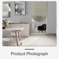 thumbnail image 2 of 1 Pack Pleated Fabric Blind Light Filtering Shade Instant Stick on Blinds for Window Privacy Protection, Quick Fix and Easy to Install, with 2 Clips, 2 of 2