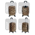 thumbnail image 4 of Rockland Safari Hardside Spinner Wheel Luggage, Leopard, 3-Piece Set (20/24/28), 4 of 5